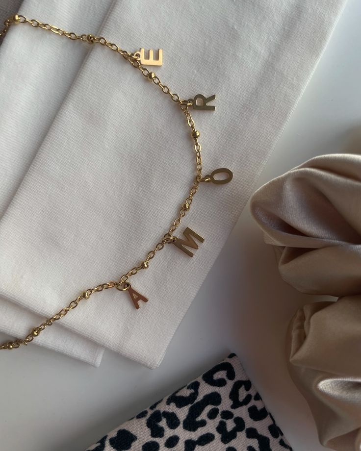 Customized Letter Name Necklace
